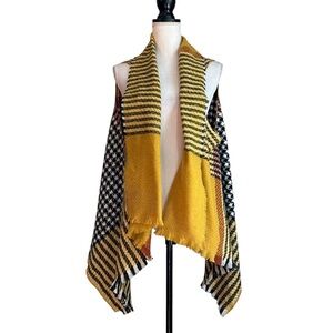 Ace Fashion Five Ways to Wear Sleeveless Vest Wrap Scarf Women’s One Size NEW